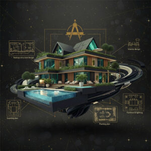 پکیج طراحی ویلا VIP